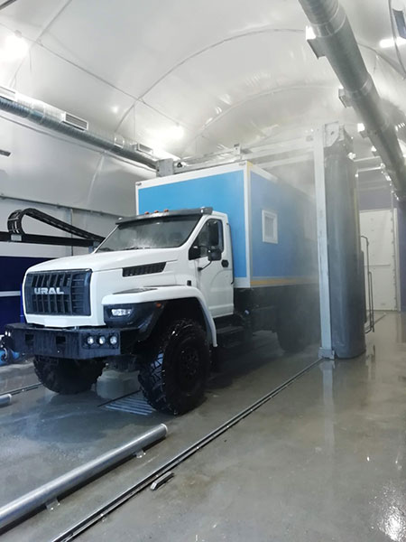  Портальная мойка для грузовых автомобилей г.Новороссийск 