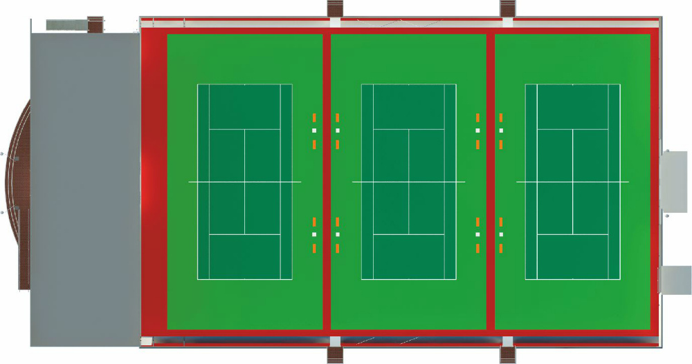 Теннисные корты в Пятигорске